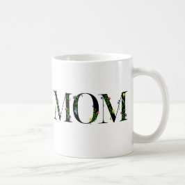 Tasse der Mama, Geschenk mit wilden Blume