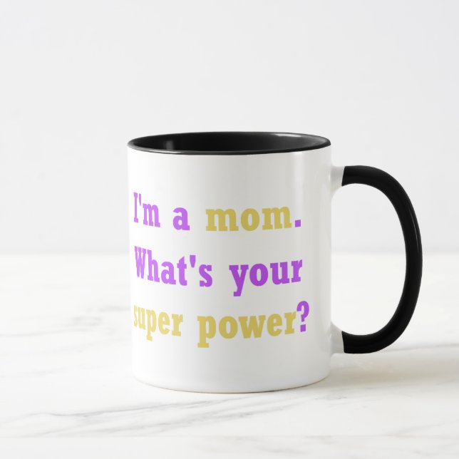Tasse der Mama Super Power (Rechts)