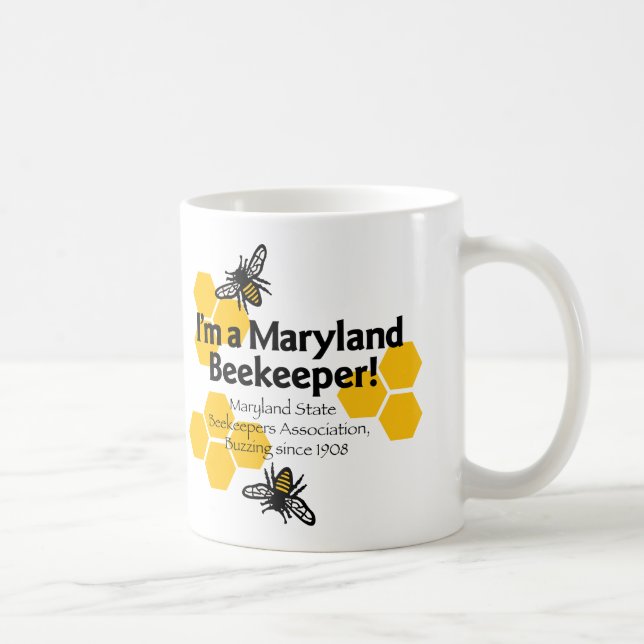 Tasse der Maryland Staat Beekeeper Association (Rechts)
