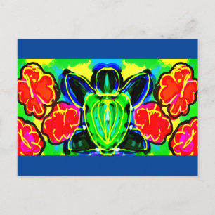 Tasse der Meeresschildkröte Postkarte