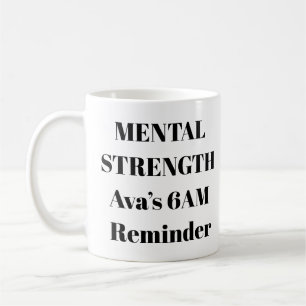 Tasse der mentalen Stärke - Personalisierter Morge