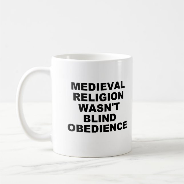 Tasse der mittelalterlichen Religion (Links)