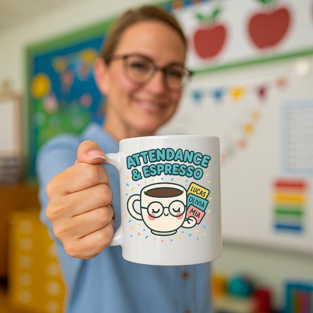 Tasse der niedlichen Back-to-School-Lehrer, Teilna (Von Creator hochgeladen)