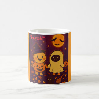 Tasse der niedlichen Halloween-Zeichentrickfiguren