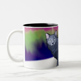 Tasse der Nordlicht-Katzen-(Aurora)