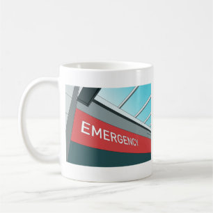 Tasse der Notfallabteilung