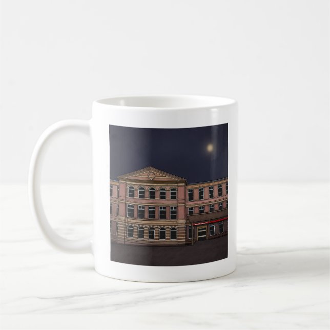 Tasse der Notfallabteilung (Links)