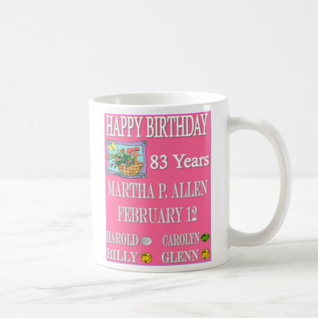 TASSE DER OMA-B-DAY (Rechts)
