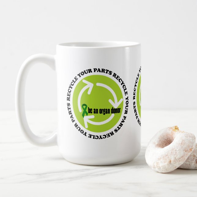 Tasse der Organspender (Mit Donut)