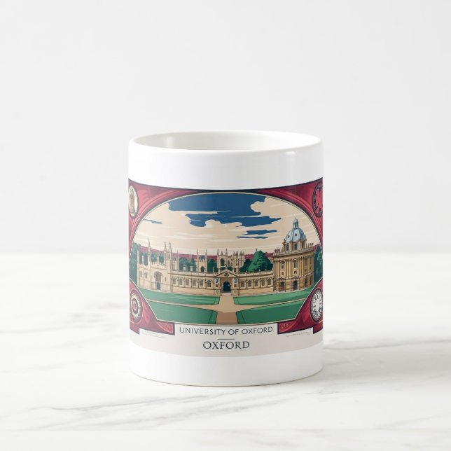 Tasse der Oxford University (Mittel)