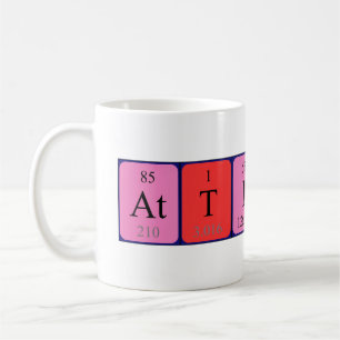 Tasse der Periodenbezeichnung Atticus