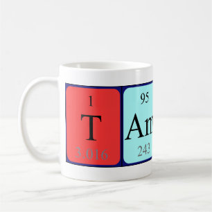 Tasse der periodischen Tabelle