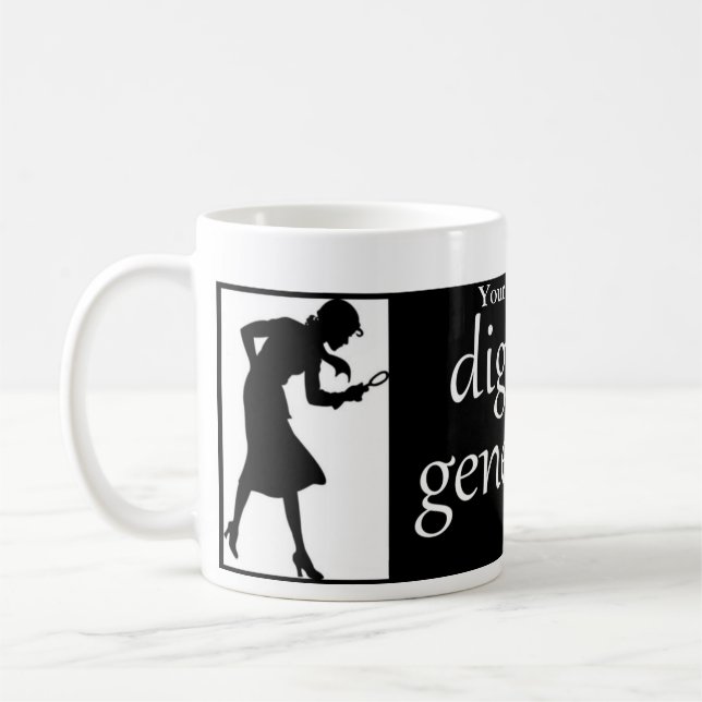 Tasse der personalisierten Grabungsforschung (Links)
