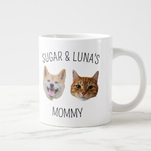 Tasse der personalisierten Katze, Tasse für die Ma