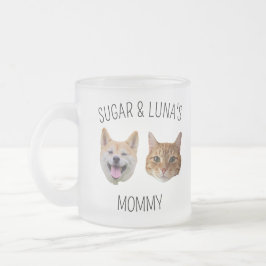 Tasse der personalisierten Katze, Tasse für die Ma