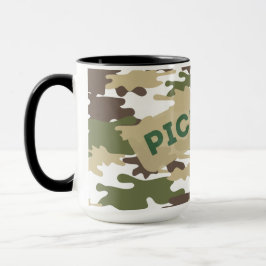 Tasse der Pickleball-Camouflage