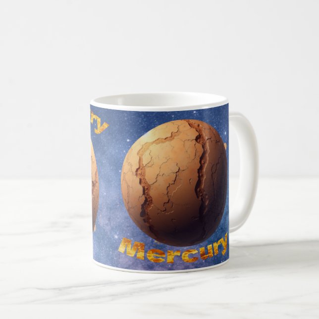 Tasse der Planeten im Sonnensystem (VorderseiteRechts)
