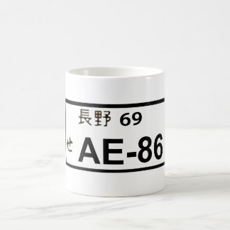 Tasse der Platten-AE86