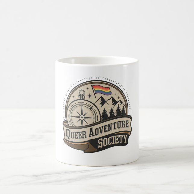 Tasse der queen Adventure Society - Vintager Explo (Mittel)