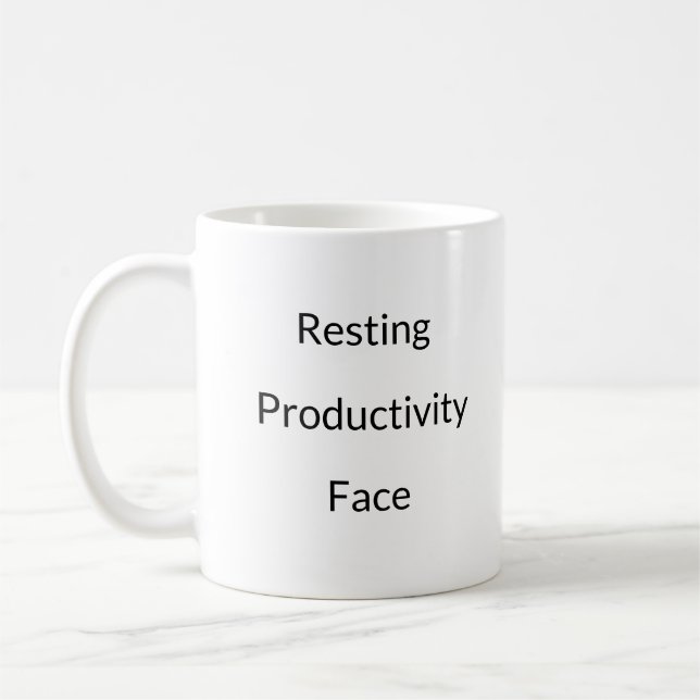 Tasse der Restproduktivität des Kaffees (Links)