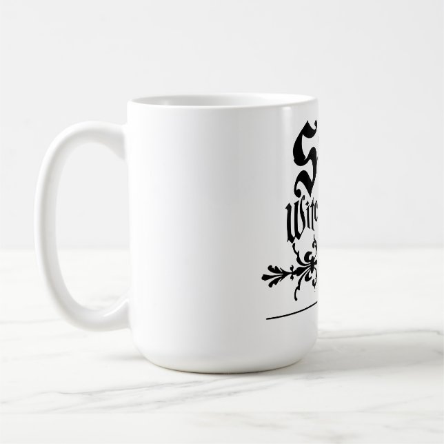 Tasse der Salem-Hexengesellschaft (Links)