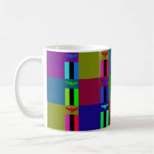 Tasse der Sambia-Multihue-Flaggen