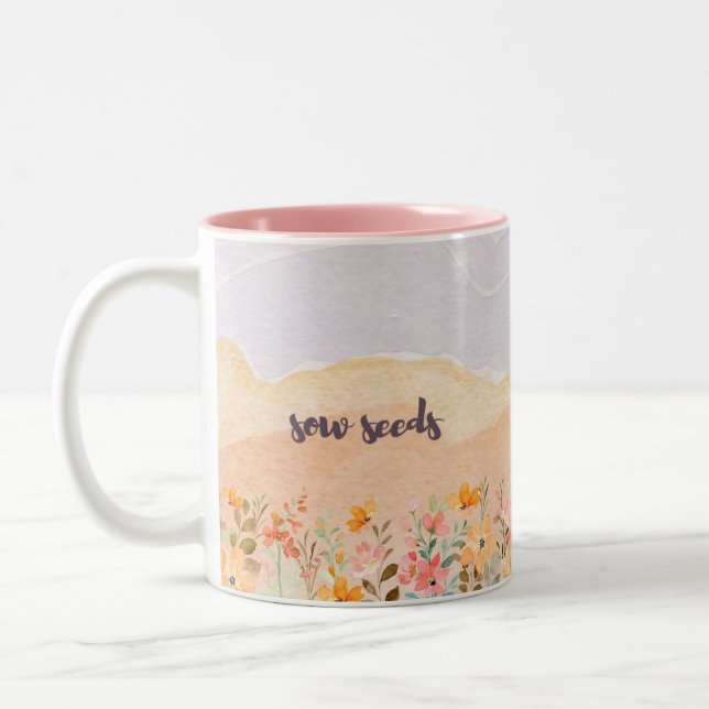 Tasse der Samen-Blume (Links)