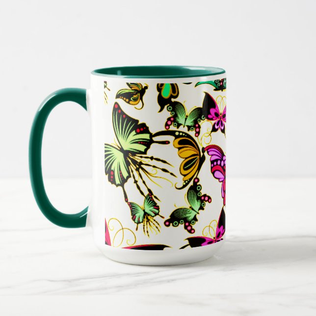 Tasse der Schmetterlinge (Links)