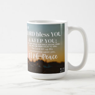 Tasse der Schrift Nummer 6:24-26
