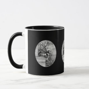 Tasse der Schwarz-Weiß-Gotik, Cup