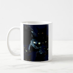 Tasse der schwarzen Katze