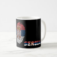 Tasse der serbischen Touch