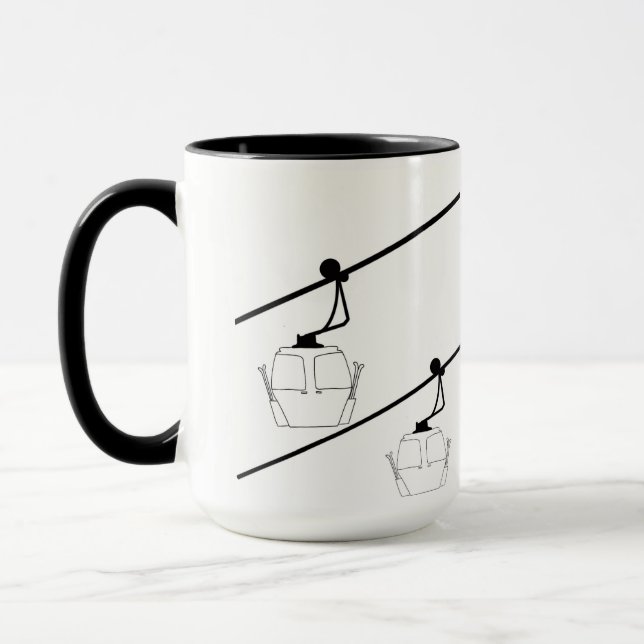 Tasse der Silhouette (Links)