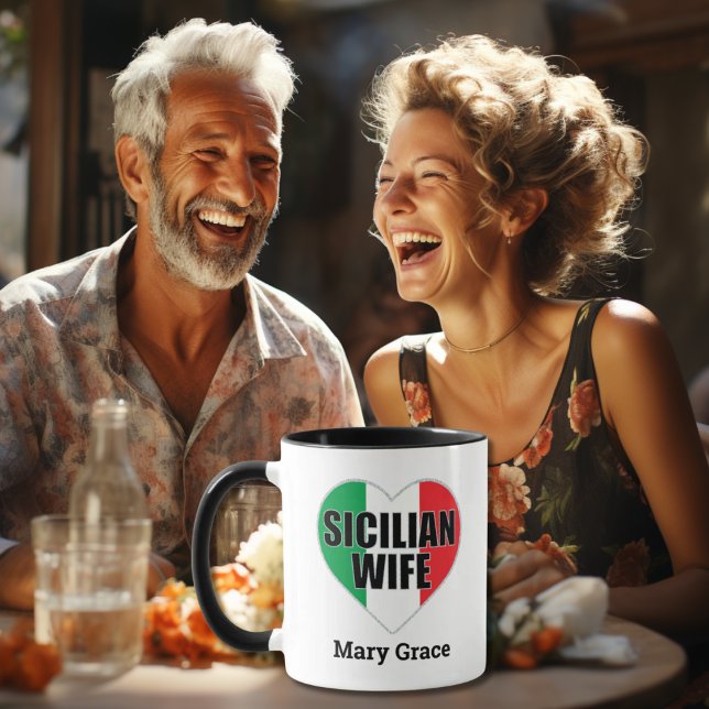 Tasse der sizilianischen Ehefrau - Personalisierte (Von Creator hochgeladen)