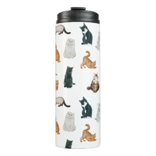 Tasse der spielerischen Katzen