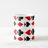 Tasse der Spielkarten
