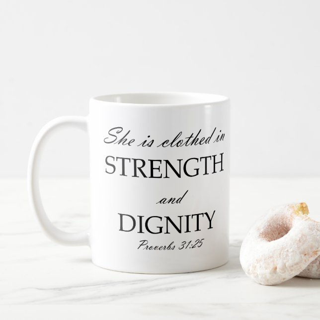 Tasse der Sprichwort-31 (Mit Donut)