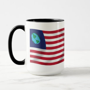 Tasse der "Staaten of Earth Flag"