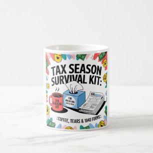 Tasse der Steuersaison: Kaffee, Tee & 1040 Formula