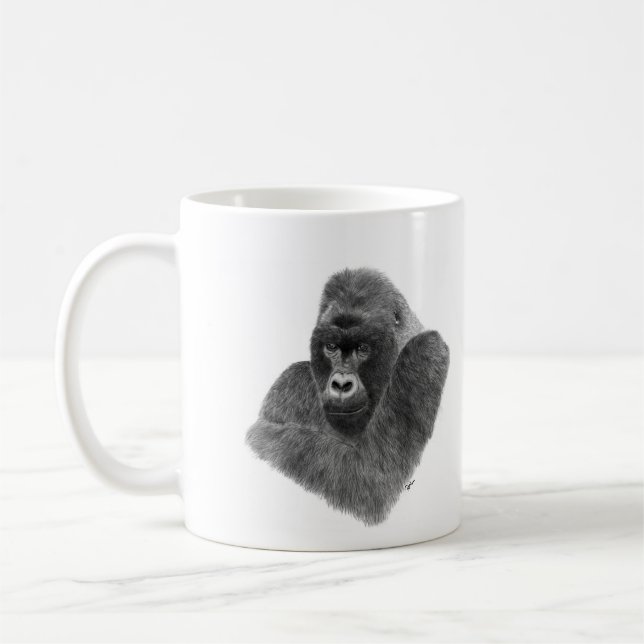 Tasse der Tierkunst (Links)