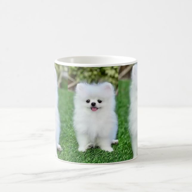 Tasse Der Titel "Puppy Dog Tasse" ruft einen Sinn  (Mittel)