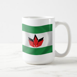Tasse der ungarischen Volksflagge