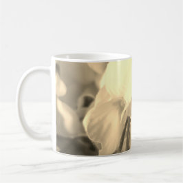 Tasse der Vintagen Blume