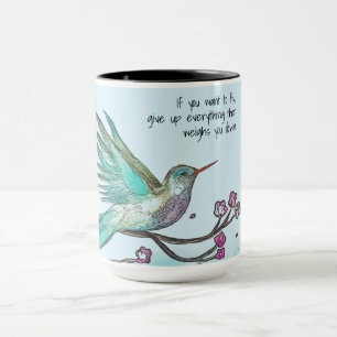 Tasse der Vogelkunst