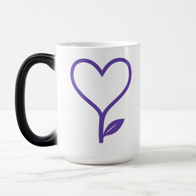 Tasse der wachsenden Liebe (Links)