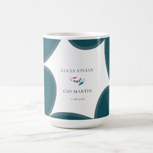 Tasse der Waldgrüne Gastgeschenk Hochzeit