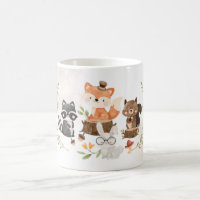 Tasse der Waldtiere