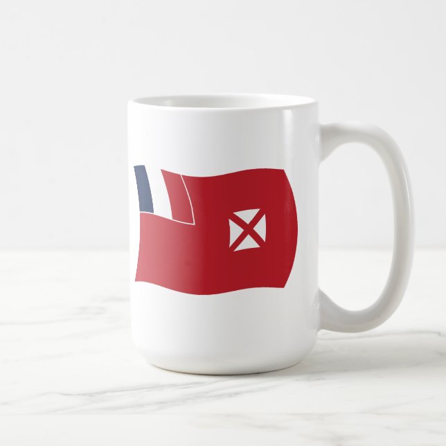 Tasse der Wallis- und Futuna-Flagge (Rechts)