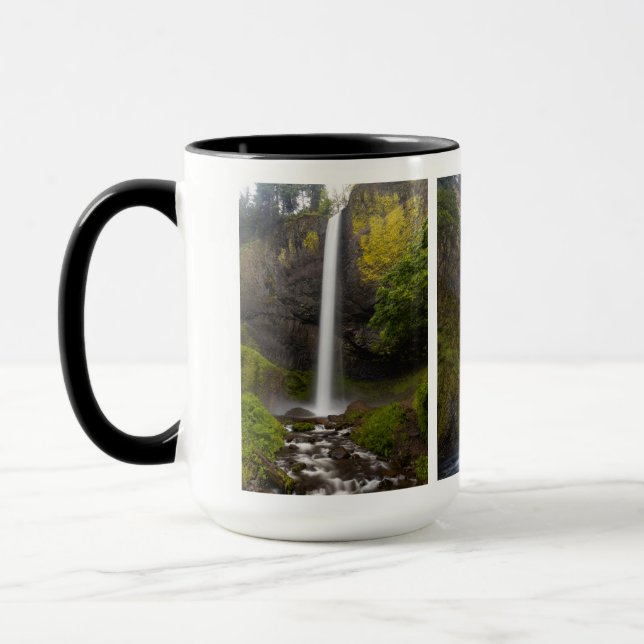Tasse der Wasserfälle der Columbia River Gorge (Links)