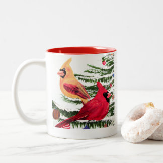 Tasse der Weihnachtszeit-Kardinal durch JML